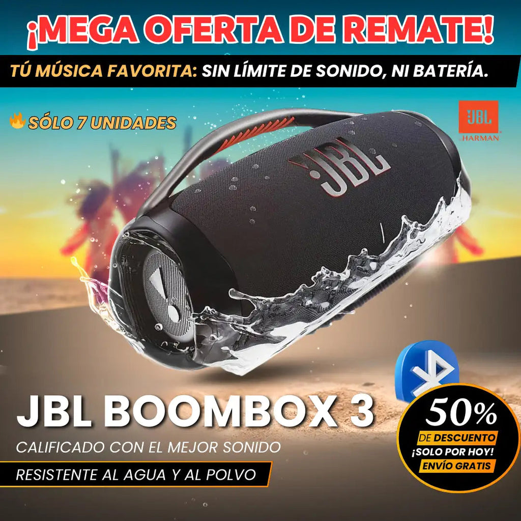 Parlante JBL Boombox 3: Sonido Superior 🎶