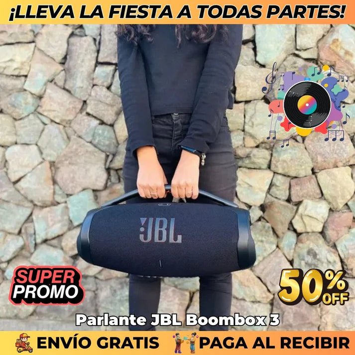 Parlante JBL Boombox 3: Sonido Superior 🎶