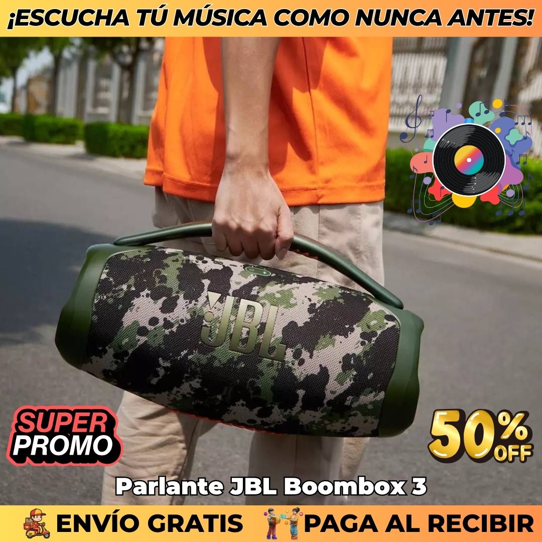 Parlante JBL Boombox 3: Sonido Superior 🎶