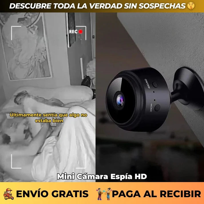 📹 Mini Cámara Espía: Descubre la VERDAD 👀